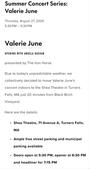 Iron Horse Presents: Valerie June w/s/g Angela Hassan